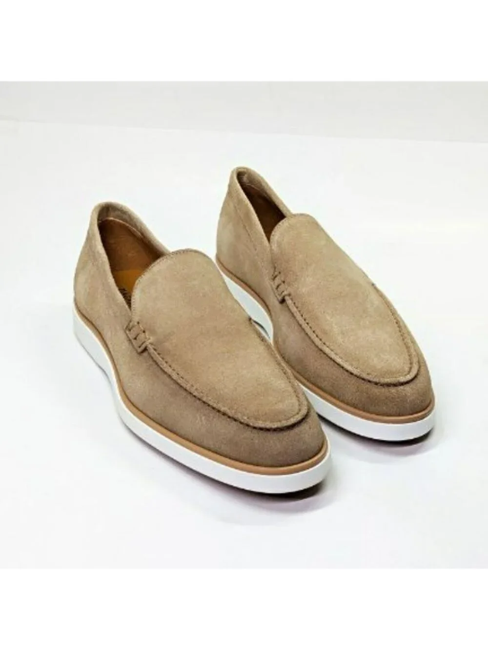 NWOB Magnanni Men's Lourenco Suede Sneaker Loafers Size 10 (MSRP $475)